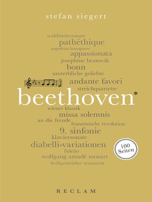 cover image of Ludwig van Beethoven. 100 Seiten